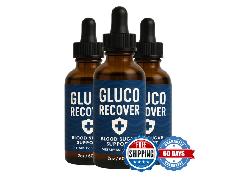 GlucoRecover 3 bottles